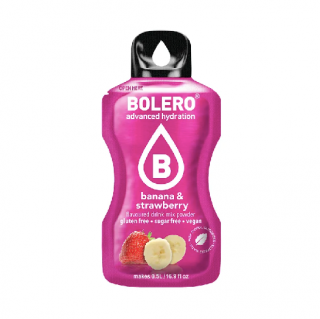 Bolero Instant Drink Sticks Banana  Strawberry 3g