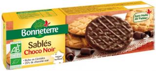 Bonneterre ciastka oblane gorzką czekoladą bio 120 g