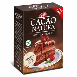 Celiko kakao w proszku o obniżonej zawartości tłuszczu ekstra ciemne bezglutenowe 100 g