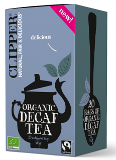 Clipper herbata czarna bezteinowa fair trade bio (20 x 2,5 g) 50 g
