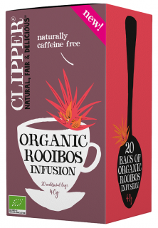 Clipper herbatka rooibos bio (20 x 2 g) 40 g