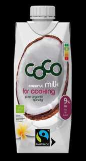 Coco (dr martins) coconut milk  napój kokosowy do gotowania bez dodatku cukrów bio 500 ml