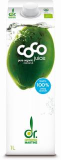 Coco (dr martins) woda kokosowa naturalna bio 1 l