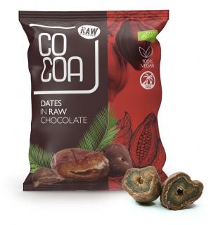 Cocoa daktyle w surowej czekoladzie bio 70 g
