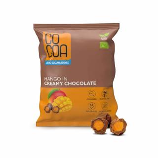 Cocoa mango w czekoladzie creamy bez dodatku cukrów bio 70 g