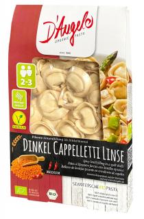 D`angelo cappelletti orkiszowe z soczewicą pikantne bio 250 g