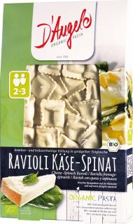 D`angelo ravioli z serem i szpinakiem bio 250 g