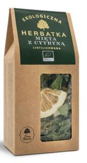 Dary natury herbatka liofilizowana mięta z cytryną bio 25 g