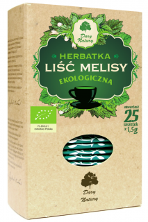 Dary natury herbatka liść melisy bio (25 x 1,5 g) 37,5 g