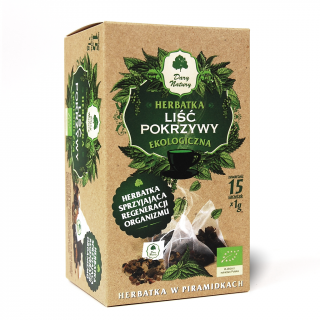 Dary natury herbatka liść pokrzywy piramidki bio (15 x 1 g) 15 g
