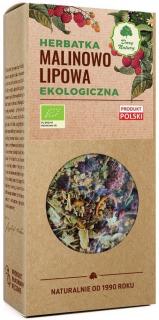 Dary natury herbatka malinowo  lipowa bio 80 g
