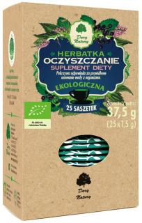 Dary natury herbatka oczyszczenie bio (25 x 1,5 g) 37,5 g