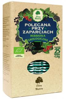 Dary natury herbatka polecana przy zaparciach bio (25 x 2 g) 50 g