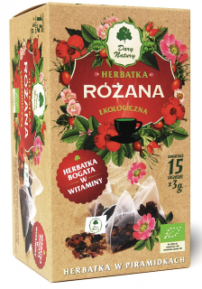 Dary natury herbatka różana piramidki bio (15 x 3 g) 45 g