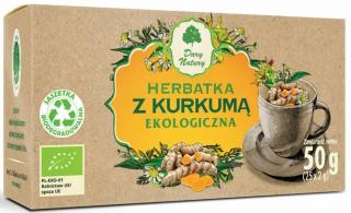 Dary natury herbatka z kurkumą bio (25 x 2 g) 50 g
