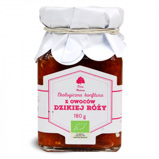 Dary natury konfitura z owoców dzikiej róży bio 180 g