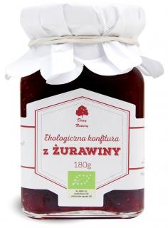 Dary natury konfitura z żurawiny bio 180 g