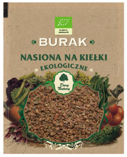 Dary natury nasiona buraka bio na kiełki 30 g