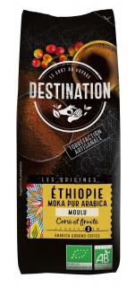 Destination kawa mielona arabica 100 % etiopia fair for life bio 250 g