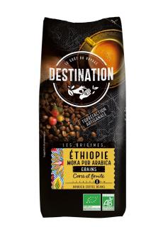 Destination kawa ziarnista arabica 100 % etiopia fair for life bio 1 kg