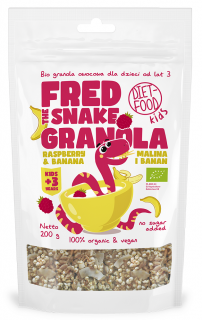 Diet-food granola z ananasem i bananem bio 200 g  diet