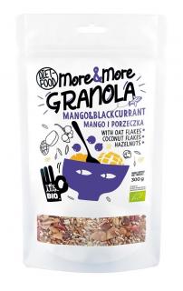 Diet-food granola z mango i czarną porzeczką bio 200 g  diet