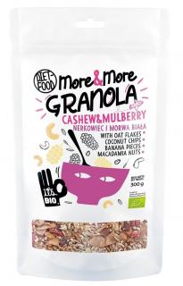 Diet-food granola z orzechami nerkowca i morwą białą bio 300 g  diet