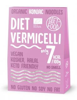 Diet-food makaron (konjac) vermicelli bezglutenowy bio 385 g (300 g)  diet