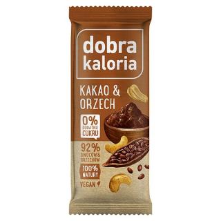 Dobra Kaloria Baton kakao  orzech 35g