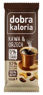Dobra Kaloria Baton kawa  orzech 35g