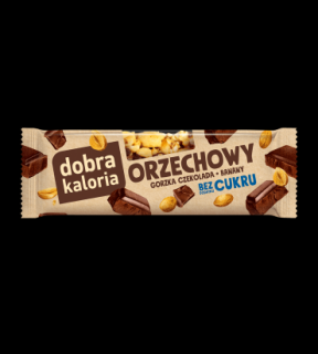 Dobra Kaloria Baton orzechowy gorzka czekolada 30g