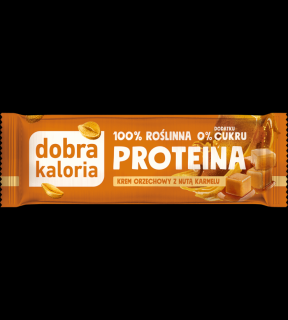 Dobra Kaloria Baton PROTEINA Krem orzechowy z nutą karmelu 42g