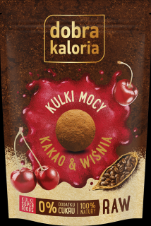Dobra Kaloria Kulki kakao  wiśnia 58g