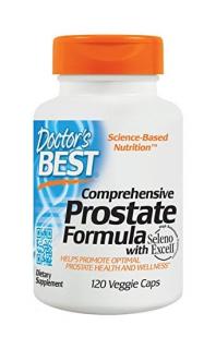 Doctor's Best Comprehensive Prostate Formula (Wsparcie Prostaty) - 120 kapsułek wegetariańskich