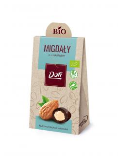 Doti migdały w czekoladzie gorzkiej bezglutenowe bio 50 g