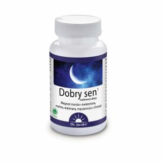 DR. JACOBS Dobry sen (Wsparcie zasypiania, Zdrowy sen) 90 Tabletek