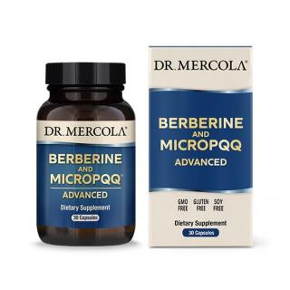 DR. MERCOLA Berberine and MicroPQQ Advanced (Berberyna z PQQ, Antyoksydacja) 30 Kapsułek