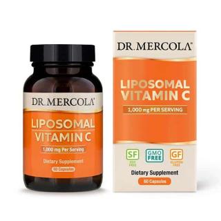 DR. MERCOLA Liposomal Vitamin C 1000mg (Liposomalna Witamina C) 60 Kapsułek