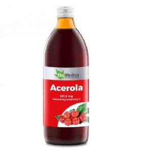 EKAMEDICA Acerola (Odporność, Naturalna Witamina C) 1000ml