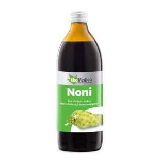 EKAMEDICA Noni (Wspomaga Wydajność Umysłową oraz Odporność - Łagodzi Stres) 1000ml