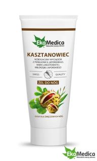 EKAMEDICA Żel z kasztanowca z perełkowcem (Wsparcie dla nóg) 200ml