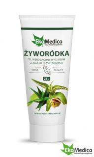 EKAMEDICA Żel z żyworódki + aloes (200 ml)