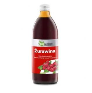 EKAMEDICA Żurawina (Oczyszczanie Organizmu) 1000ml