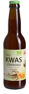 Eko natura kwas chlebowy tradycyjny na miodzie bezglutenowy bio 330 ml