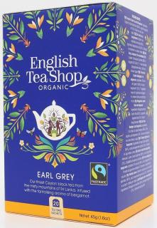 English tea shop herbata czarna earl grey fair trade bio (20 x 2,25 g) 45 g