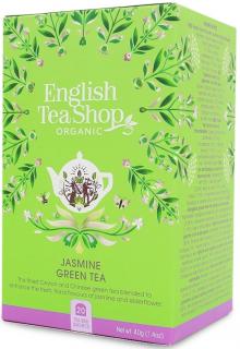 English tea shop herbata zielona z jaśminem i dzikim bzem bio (20 x 2 g) 40 g