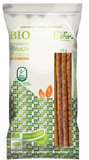 Envoy paluszki pełnoziarniste z sezamem bio 150 g