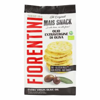 Fiorentini krążki kukurydziane z oliwą z oliwek extra virgin bezglutenowe bio 50 g