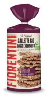 Fiorentini wafle z sorgo i amarantusa bezglutenowe bio 120 g