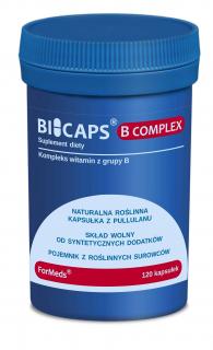 ForMeds BICAPS B COMPLEX (Wegański Kompleks Witamin B) - 120 kapsułek wegańskich